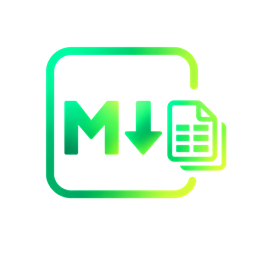Excel & CSV to Markdown